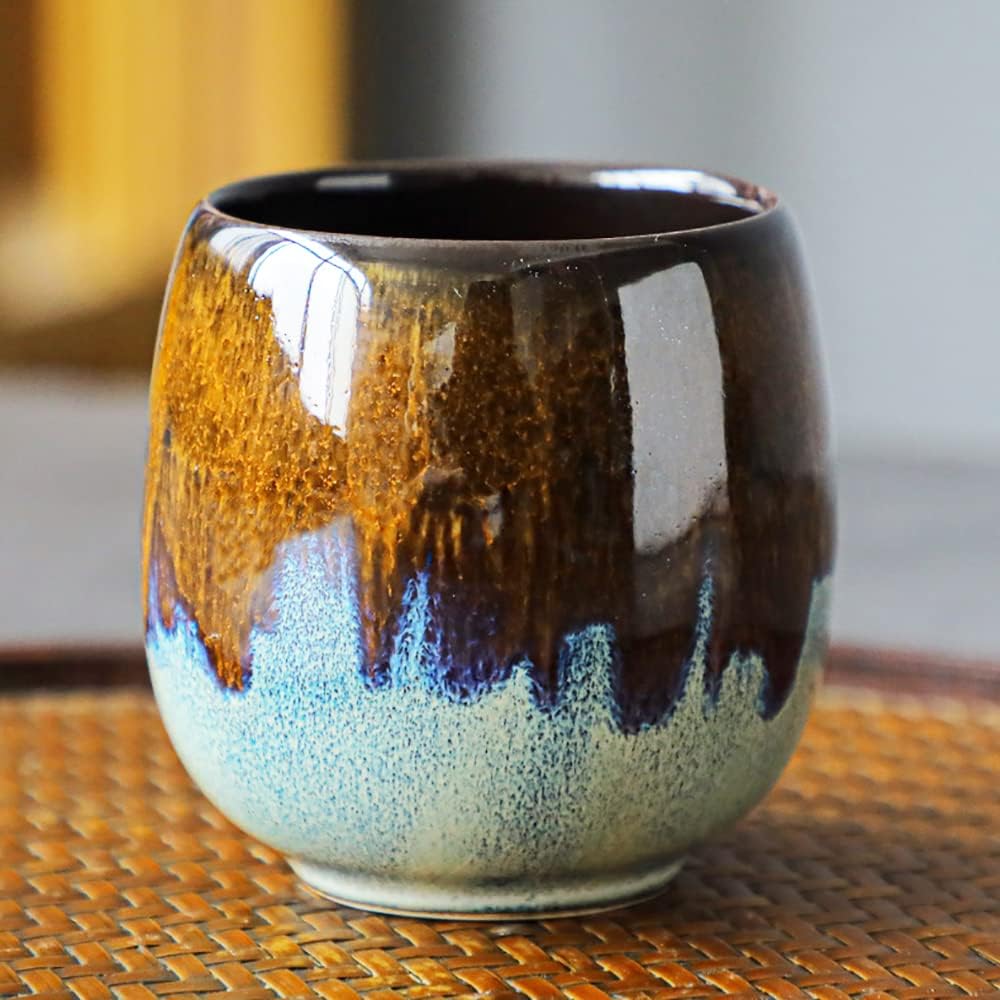 Vibrant Ceramic Espresso Cups 2.7 oz ( 80 ml )  - Enjoy a Luxurious Espresso Experience