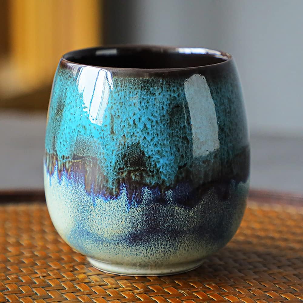 Vibrant Ceramic Espresso Cups 2.7 oz ( 80 ml )  - Enjoy a Luxurious Espresso Experience