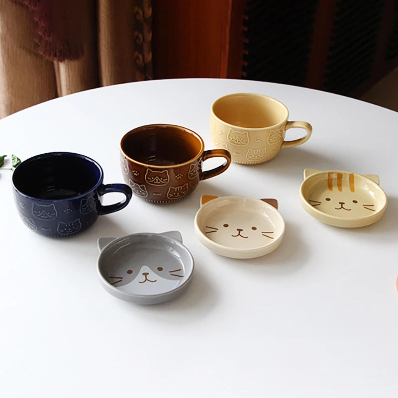 Adorable Animal Mugs with Japanese Flair